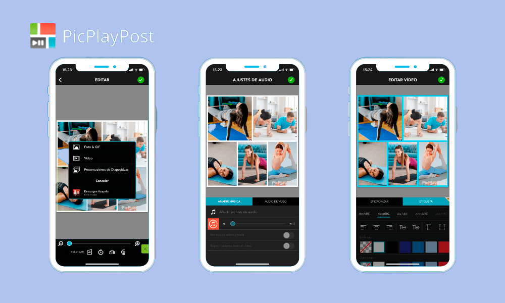 Picplaypost, app para hacer diseños para redes sociales